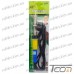 Цена от 121.91 грн. на Паяльник ZD-200C, 40W, 220V, нихромовый нагреватель, евровилка, Zhongdi